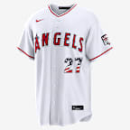 Mike Trout Los Angeles Angels USA 250 Men's Nike MLB Stadium